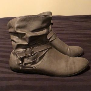 Lower east side slouchy ankle boots